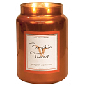 Village Candle Pumpkin Tweed Duftkerze im Glas 2 Dochte 602 g