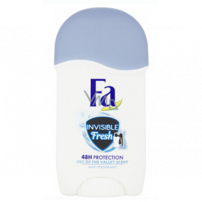 Fa Invisible Fresh Lily of the Valley Duft 48h Antitranspirant Deodorant Stick für Frauen 50 ml