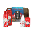 Old Spice Deep Sea Wooden Chest Deo-Stick 50 ml + Deospray 150 ml + 2in1 Duschgel für Körper und Haare 250 ml + Captain Aftershave 100 ml + Brust, Kosmetikset für Männer