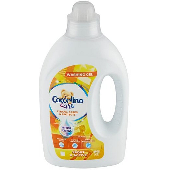 Coccolino Care Sport & Active Waschgel für Sportbekleidung 28 Dosen 1,12 l