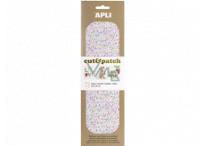 Apli Cut & Patch Papier für Servietten-Technik Sterne glänzend 30 x 50 cm 3 Stück