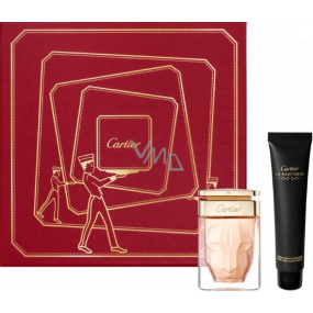 Cartier La Panthere Eau de Parfum für Frauen 50 ml + Handcreme 40 ml, Geschenkset für Frauen