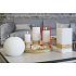 Lima Rustic Candle weiß Kerze Zylinder 60 x 150 mm 1 Stück
