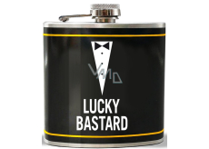 Nekupto Lucky Bastard Flachmann in einer Schachtel 180 ml