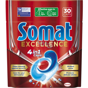 Somat Excellence 4in1 Geschirrspültabletten 30 Stück Somat Excellence 4in1 Geschirrspültabletten 30 Stück