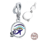 Sterling Silber 925 Ägypten - Auge des Horns, Anhänger für Armband Symbol