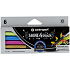 Centropen Shine4Black Metallic-Marker mit satter Tinte 1 mm 6 Farben