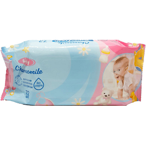 SuperFresh feuchte Tücher für Babys, 72 Stück