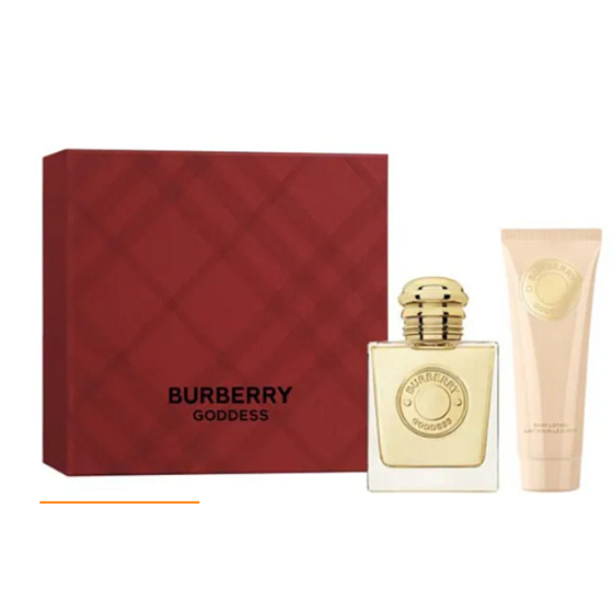 Burberry Goddess Eau de Parfum für Frauen 50 ml + Körperlotion 75 ml, Geschenkset für Frauen
