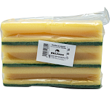 BALhome Schwämme für Geschirr, geformt, gelb, 5+1 Stück