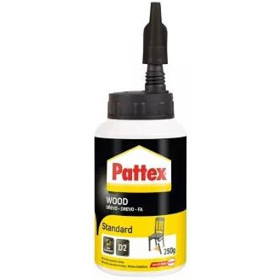 Pattex Wood Standard, Dispersionskleber für Holz, 250 g