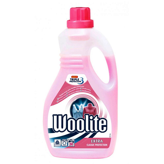 Woolite Extra Classic Protection Waschmittel zum schonenden Waschen von empfindlicher und wolliger Wäsche 1l