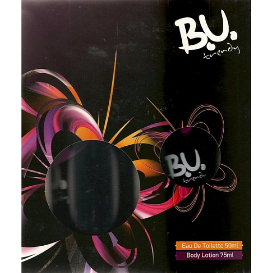 BU Trendy Eau de Toilette 50 ml + Deodorant Spray 75 ml, Geschenkset für Frauen