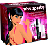 Miss Sports Fabulous Xblack Mascara 8 ml, Lipgloss 9 ml Nagellack 8 ml, Kosmetikset