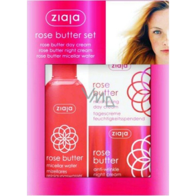 Ziaja Rose Blume Mizellenwasser 200 ml + Tages- und Nachtcreme 50 ml, Kosmetikset Ziaja Rose Blume Mizellenwasser 200 ml + Tages- und Nachtcreme 50 ml, Kosmetikset