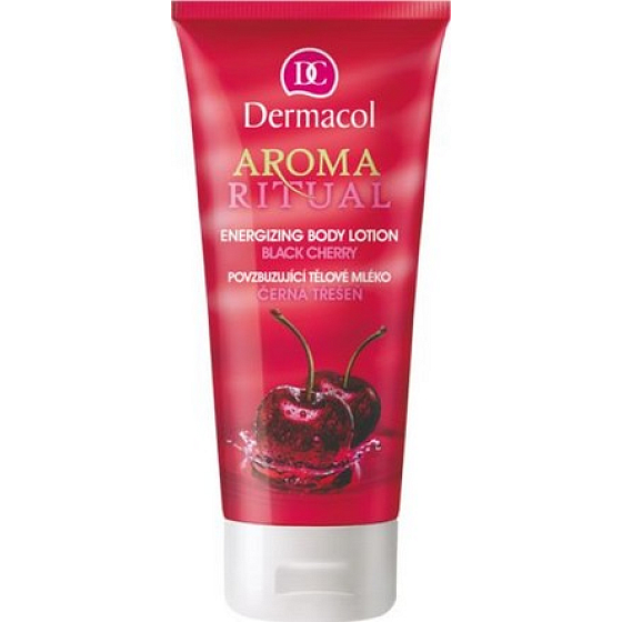 Dermacol Aroma Ritual Schwarzkirsche Belebende Körperlotion 200 ml