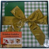 Angel Folding Geschenkbox mit Band und Namensschild 17 x 17 x 17 cm 1 Stück