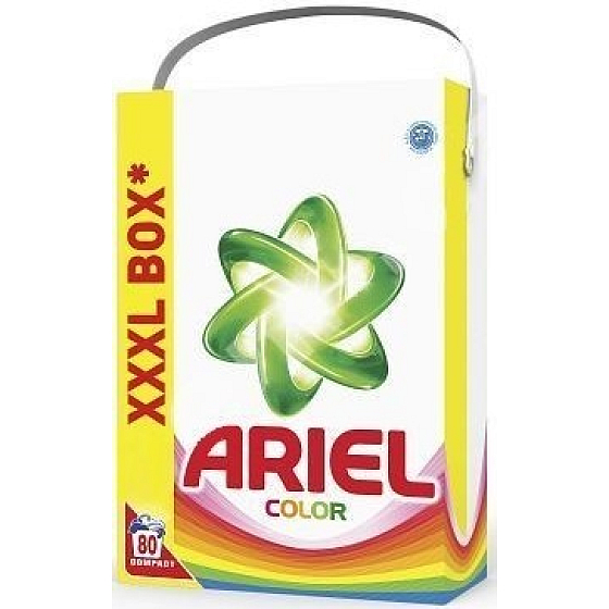 Ariel Color Waschpulver für farbige Wäsche 80 Dosen 5,6 kg