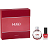 Hugo Boss Hugo Woman Neues parfümiertes Wasser für Frauen 30 ml + Nagellackrot 4,5 ml, Geschenkset