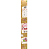 Nekupto Geschenkpapier 70 x 200 cm Weihnachten goldener Schneemann, Weihnachtsmann und Geschenke