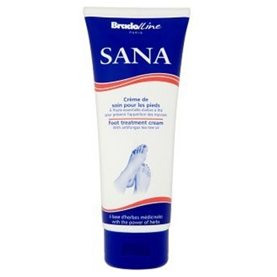 Sana Fuß Fußcreme mit Teebaumöl gegen Schimmel 100 ml