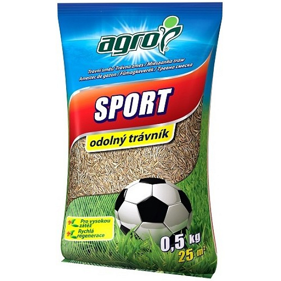 Agro Sport strapazierfähiger Rasen Rasensamenmischung 0,5 kg