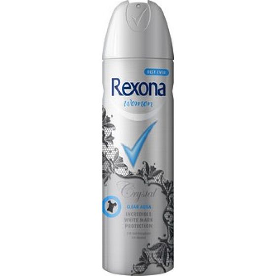 Rexona Crystal Clear Aqua Antitranspirant Deodorant Spray für Frauen 150 ml