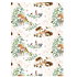 Ditipo Geschenkpapier 70 x 200 cm Weihnachtsweiß Typ 9
