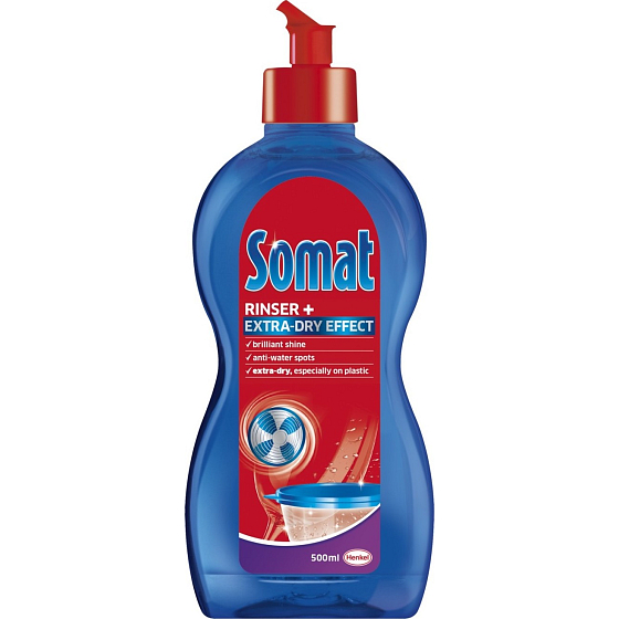Somat Rinser 2in1 Politur für Plastikschalen 500 ml