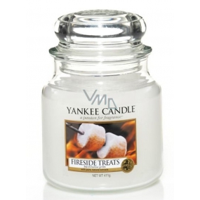 Yankee Candle Fireside Treats - Spaß am Lagerfeuer Duftkerze Klassisches mittleres Glas 411 g