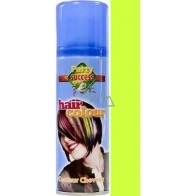 Party Erfolg Haarfarbe gefärbtes Haarspray neongelb 125 ml