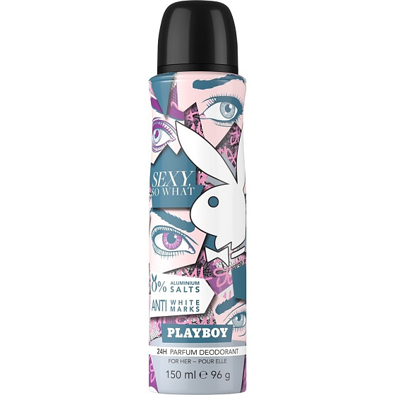 Playboy Sexy So What Deodorant Spray für Frauen 150 ml
