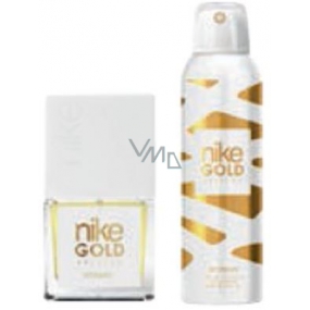 Nike Gold Edition Frau Eau de Toilette 30 ml + Deodorant Spray 200 ml, Geschenkset