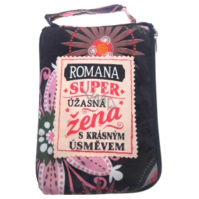 Albi Reißverschlusstasche in einer Handtasche mit dem Namen Romana 42 x 41 x 11 cm
