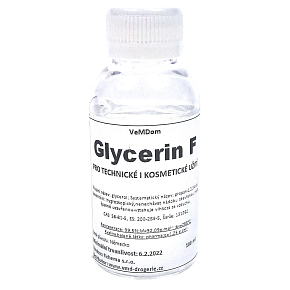 VeMDom Glycerin F, Glycerin, Pharmaqualität, rein pflanzliches, wasserfreies Öl 99,5% 100 ml
