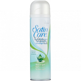 Gillette Satin Care Sensitives Rasiergel für Frauen 200 ml