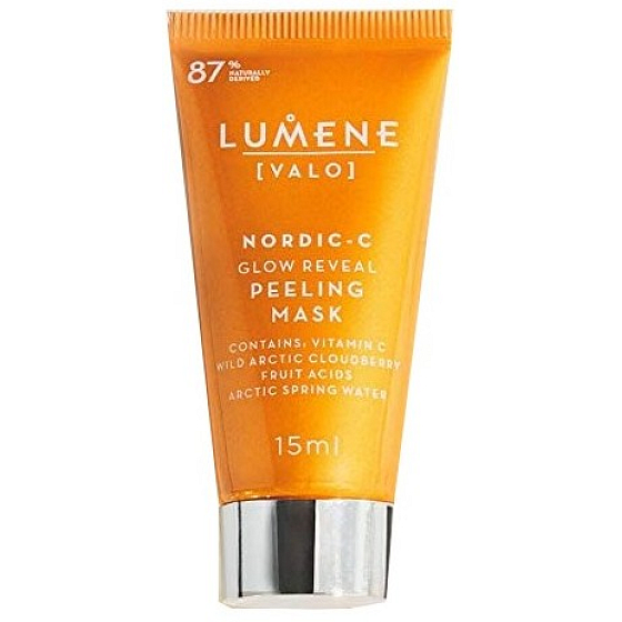 Lumene Valo Nordic-C Glow Reveal aufhellende Peeling-Maske für alle Hauttypen 15 ml
