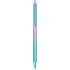 Colorino Gummierter Stift Pastell violett-türkis, blaue Mine 0,5 mm