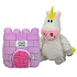 EP Line Happy Nappers Unicorn 3in1 Kissen und Plüschtier mit Geräuschen 35 x 38 x 20 cm