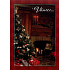 Albi Verspielte Weihnachten Umschlagkarte Weihnachtsbaum am Kamin 14,8 x 21 cm