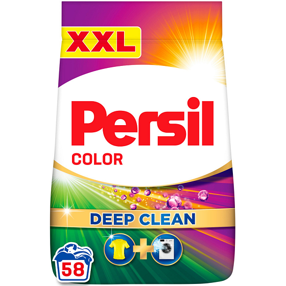Persil Color Deep Clean Waschpulver für Buntwäsche 58 Dosen 3,48 kg