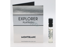 Montblanc Explorer Platinum parfémovaná voda pro muže 2 ml s rozprašovačem, odstřik
