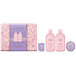 Baylis & Harding Jojoba und Vanille Badeschaum 300 ml + Duschcreme 300 ml + Körper- und Handlotion 50 ml + Duftkerze 60 g, Kosmetikset für Frauen