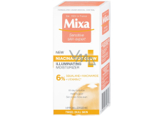 Mixa Niacinamide Glow Brightening Cream mit bis zu 24 Stunden Feuchtigkeitszufuhr 50 ml