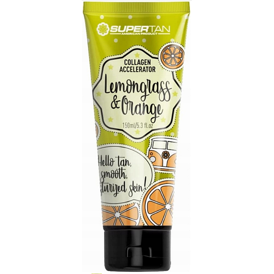 SuperTan Lemongrass + Orange intensiver Bräunungsbeschleuniger für Solarium 150 ml