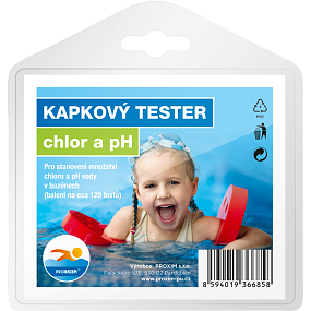 Tropfenprüfer für Cl und pH