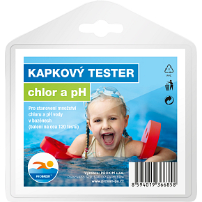 Tropfen-Tester für Cl und pH