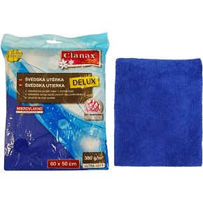 Clanax Schwammtuch Delux 60 × 50 cm, 380 g, blau