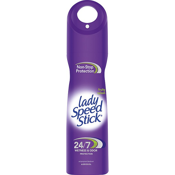 Lady Speed Stick 24/7 Fruity Splash Antitranspirant Deospray für Frauen 150 ml