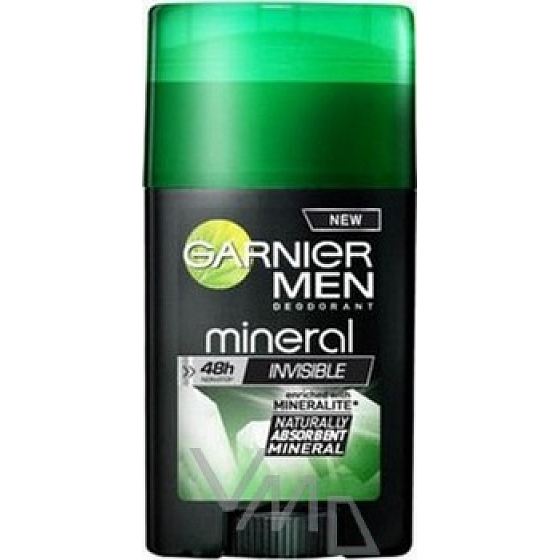 Garnier Men Mineral Invisible Antitranspirant Deo-Stick für Männer 40 ml